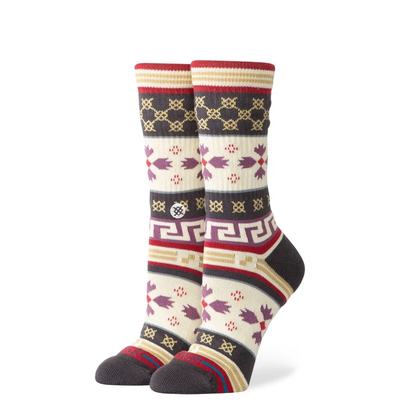 Womens Tis The Season Crew Socks made by Stance