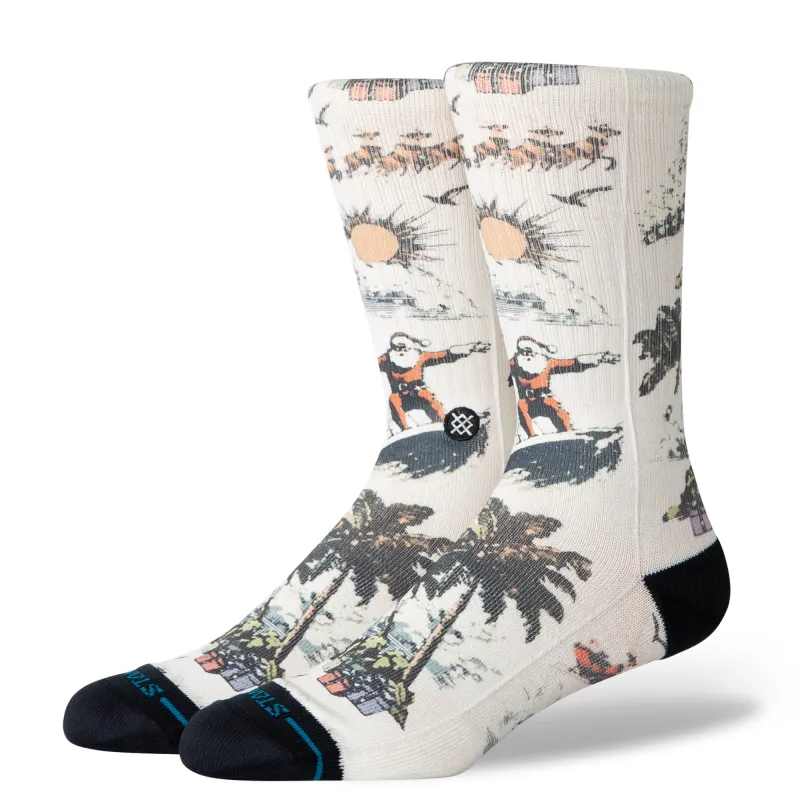 San O Claus Crew Socks made by Stance