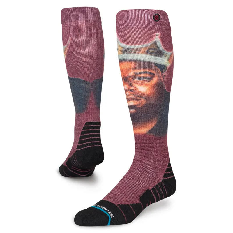 Notorious B.I.G. x Stance Sky's the Limit Snow Otc Socks sold by Stance