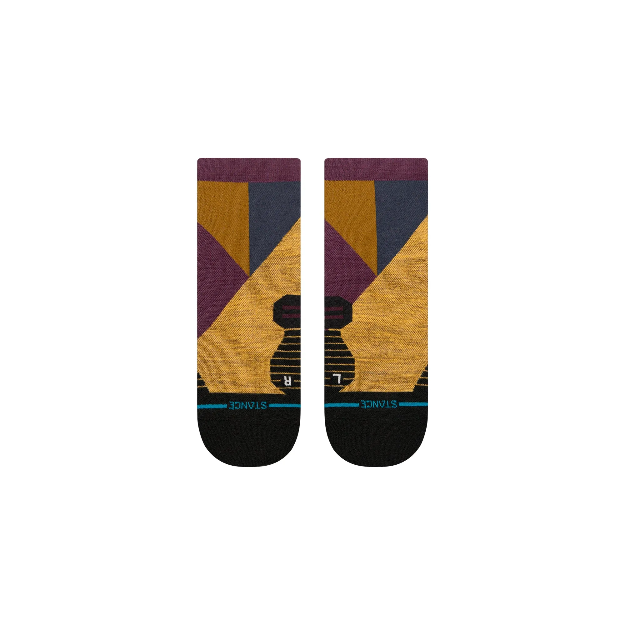 Vertical Wool Quarter Socks sold by Stance product image thumbnail 2