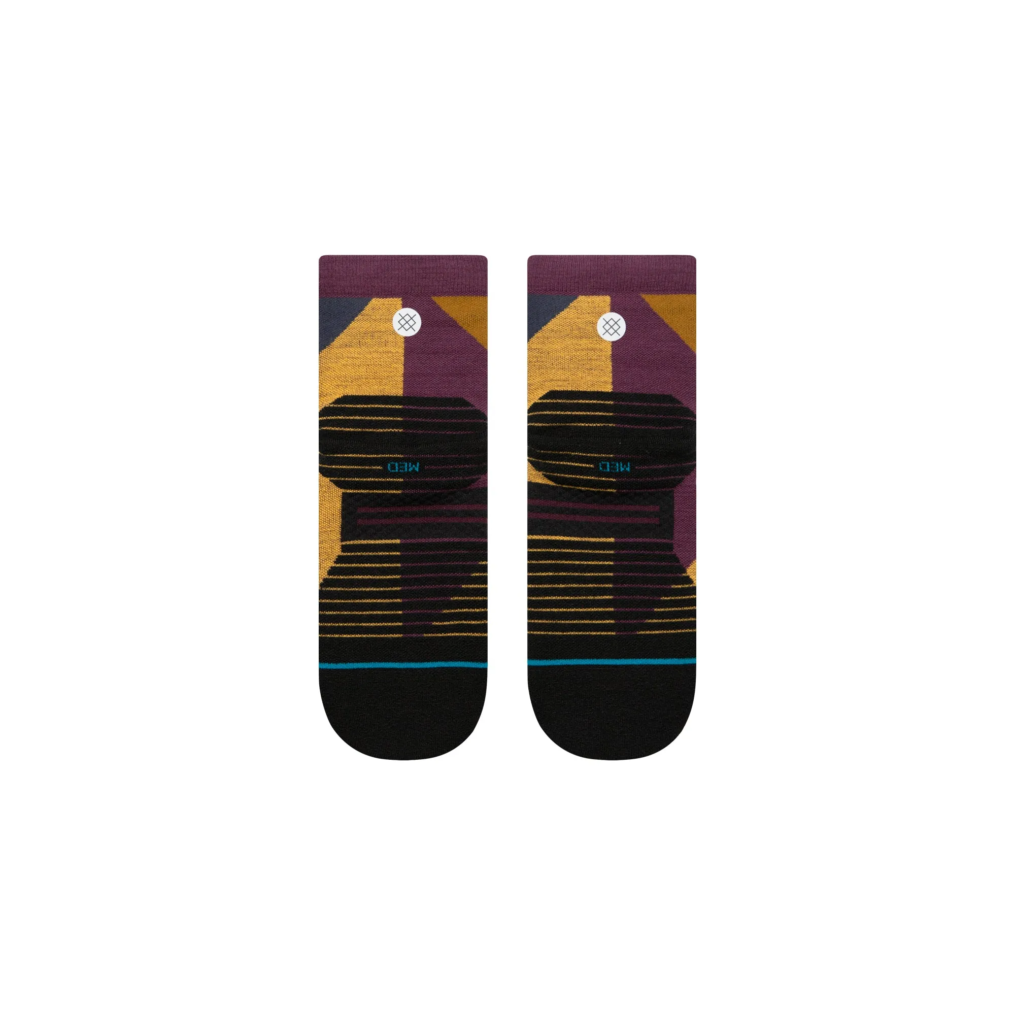 Vertical Wool Quarter Socks sold by Stance product image thumbnail 3