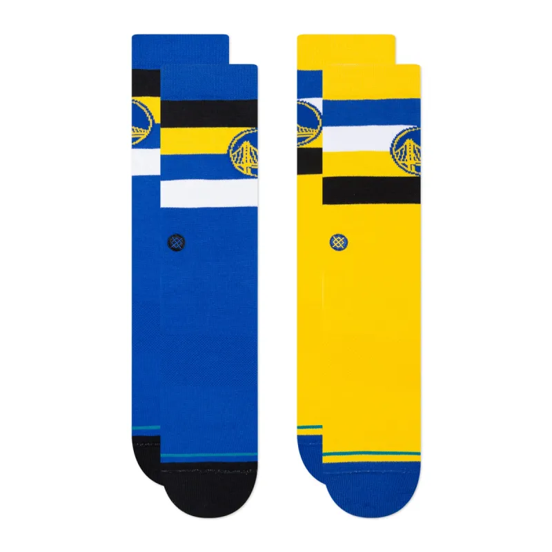 NBA Golden State Warriors Crew Socks 2 Pack sold by Stance