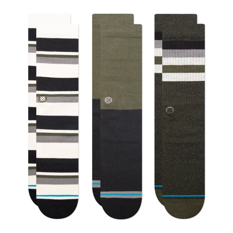 Coldwolf Crew Socks 3 Pack sold by Stance