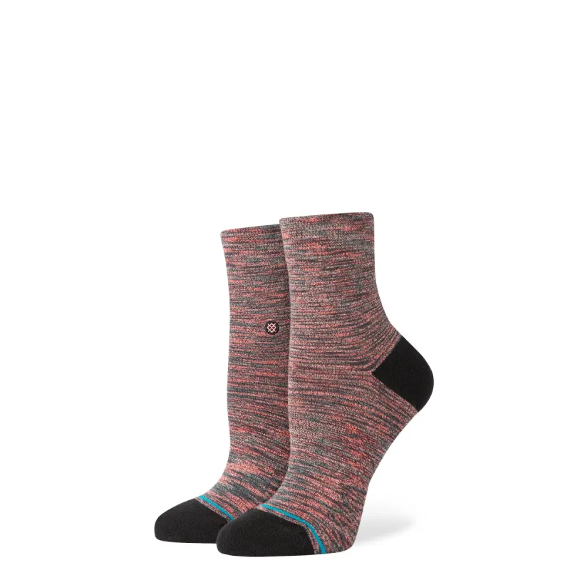 Womens Dusk To Dawn Quarter Socks made by Stance