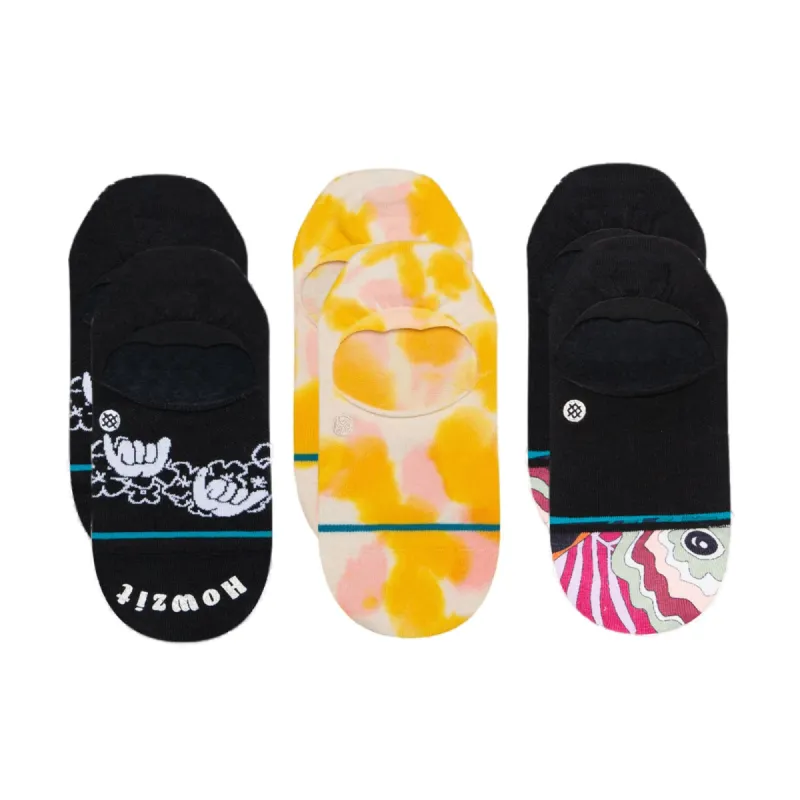 Womens No Bad Days No Show Socks 3 Pack sold by Stance