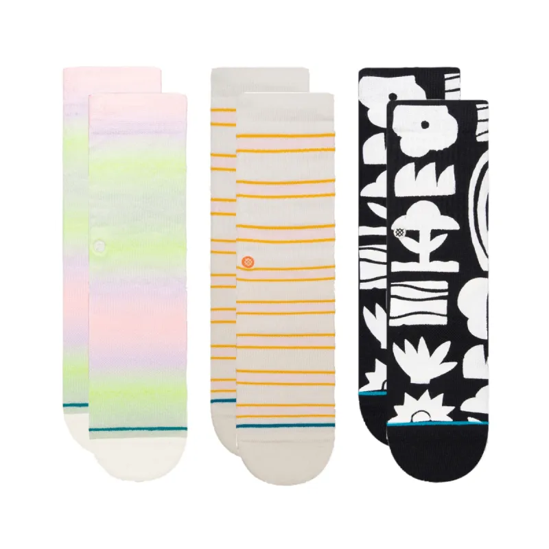 Womens Good Days Crew Socks 3 Pack sold by Stance
