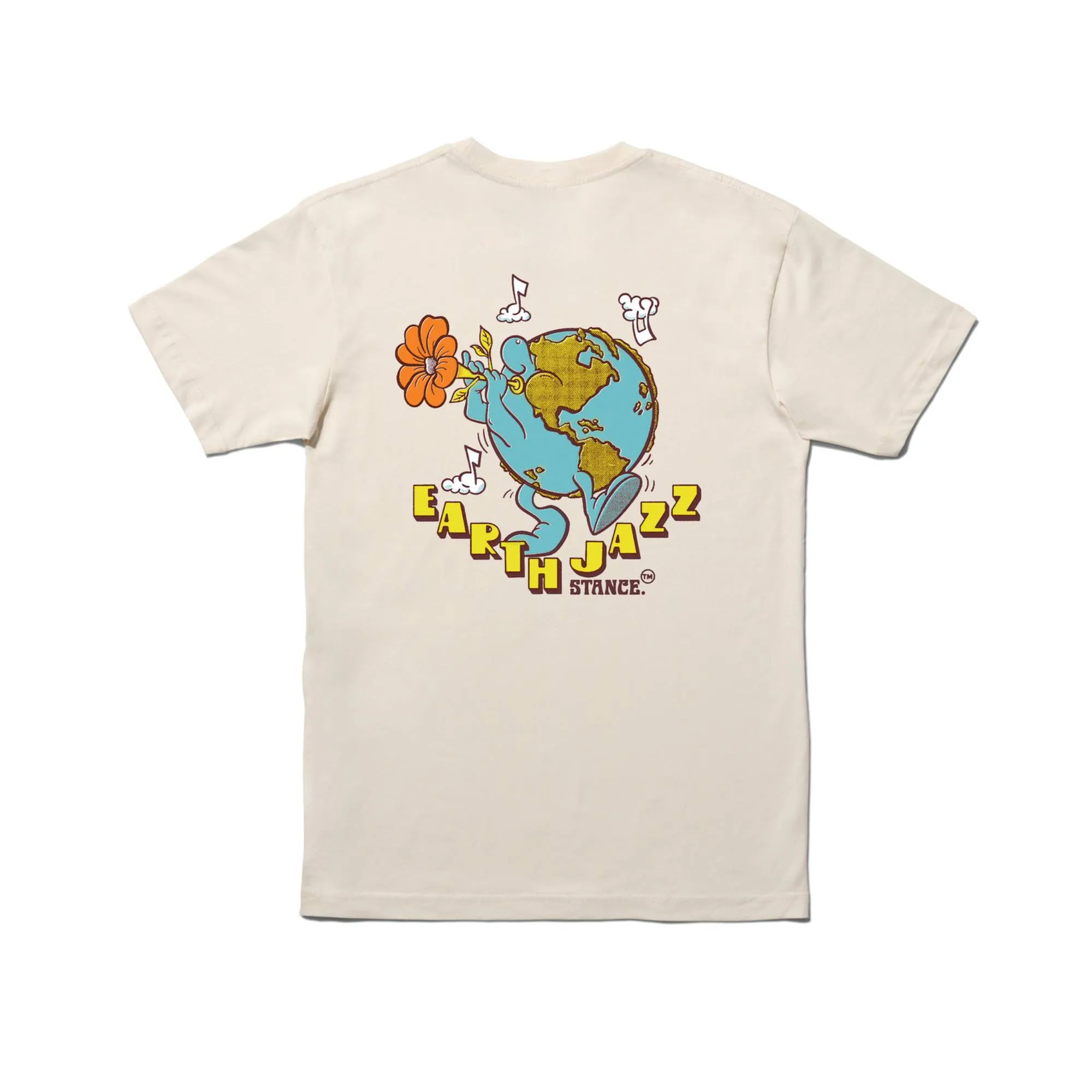 Earth Jazz T-Shirt sold by Stance product image thumbnail 2