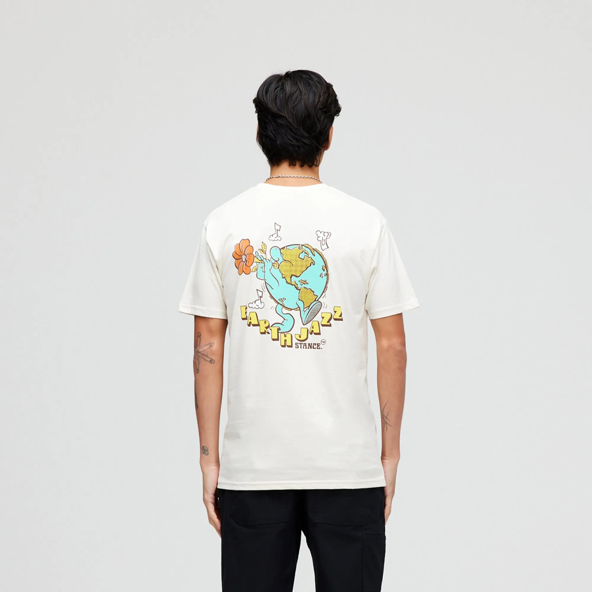 Earth Jazz T-Shirt sold by Stance product image thumbnail 4