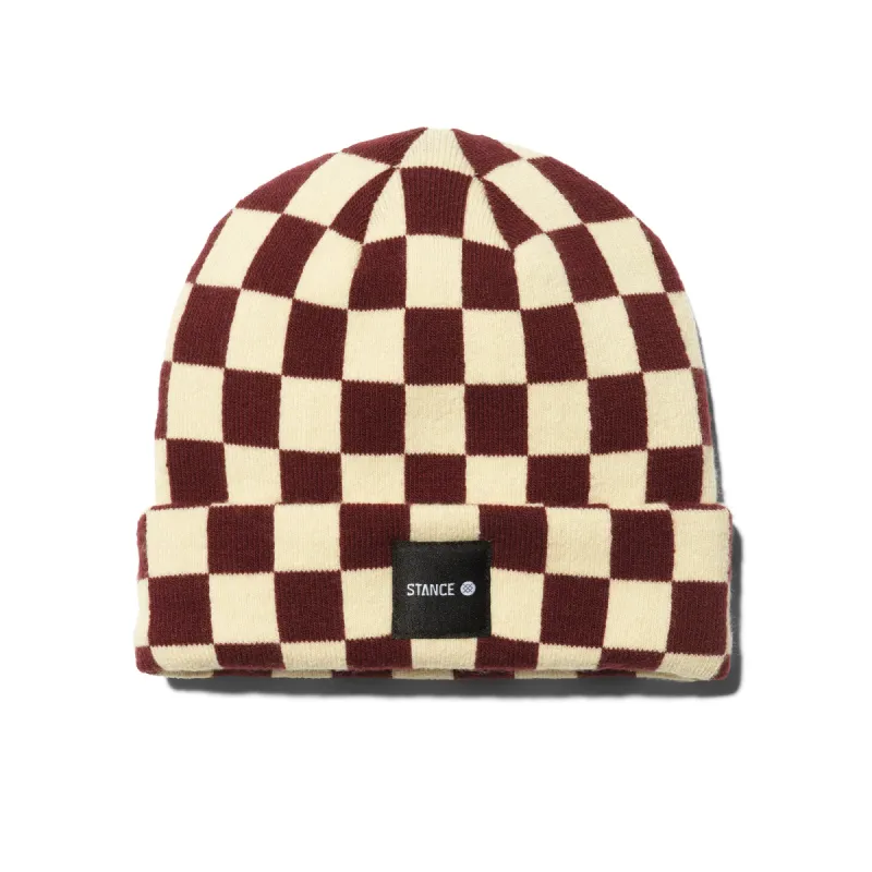 Checked Out Beanie made by Stance
