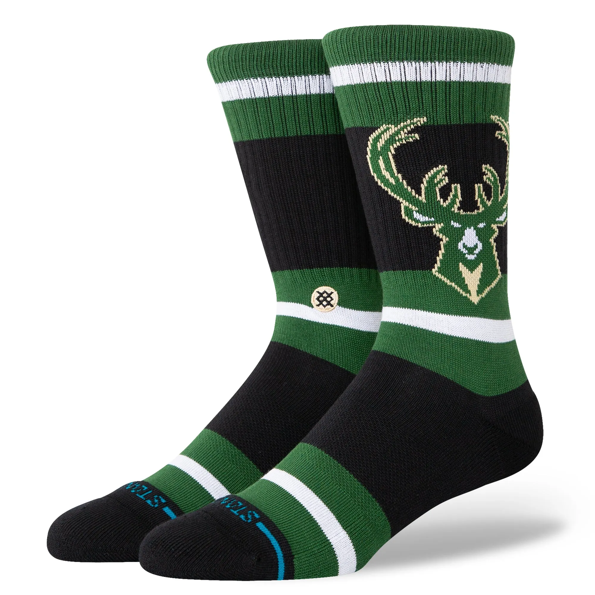 NBA x Stance Prep Stripe Crew Socks sold by Stance product image thumbnail 4