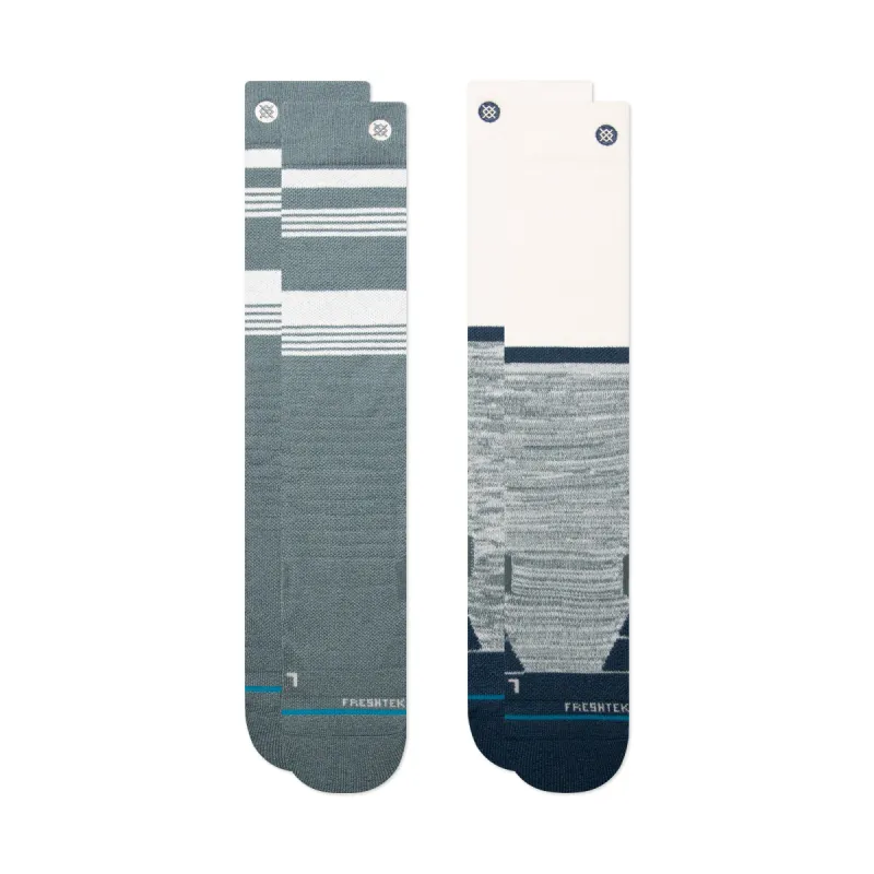 Freeton Snow Otc Socks 2 Pack sold by Stance