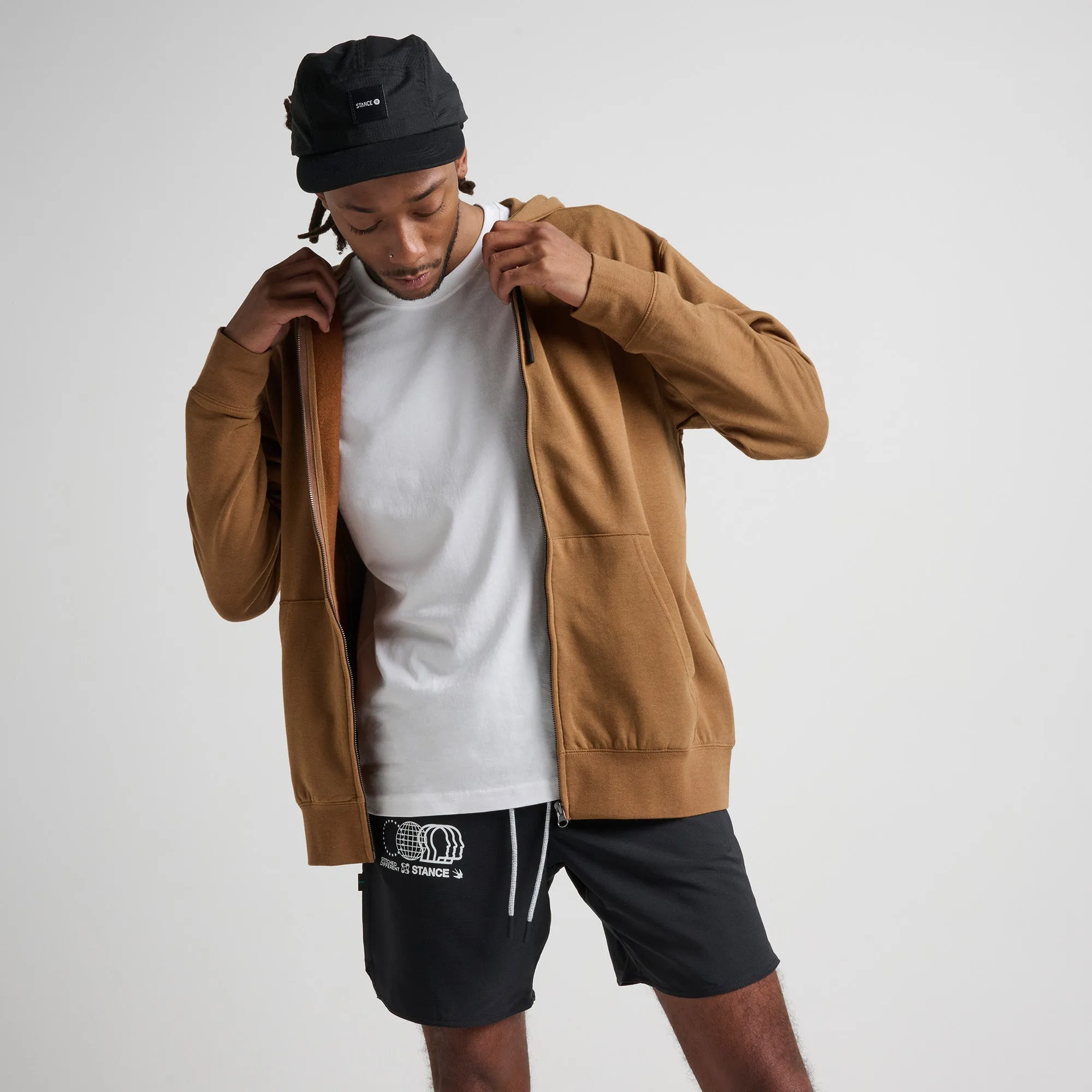 Shelter Zip Hoodie With Butter Blend™ sold by Stance product image thumbnail 4