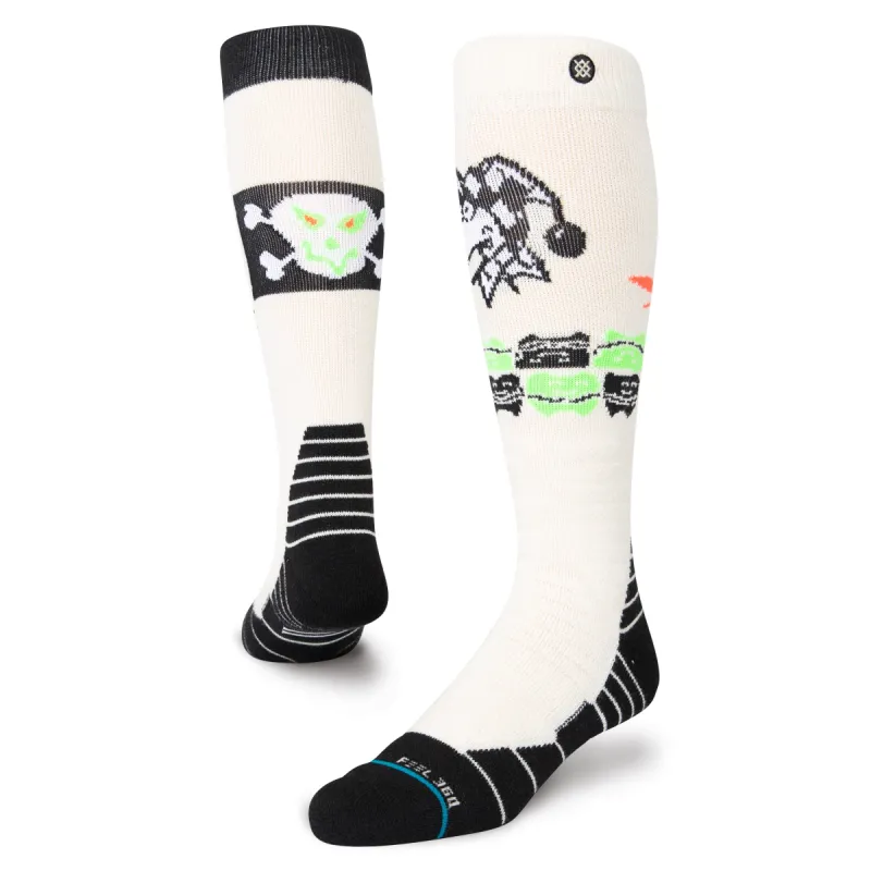 Jed Anderson x Stance Jester Teeth Snow Otc Socks sold by Stance