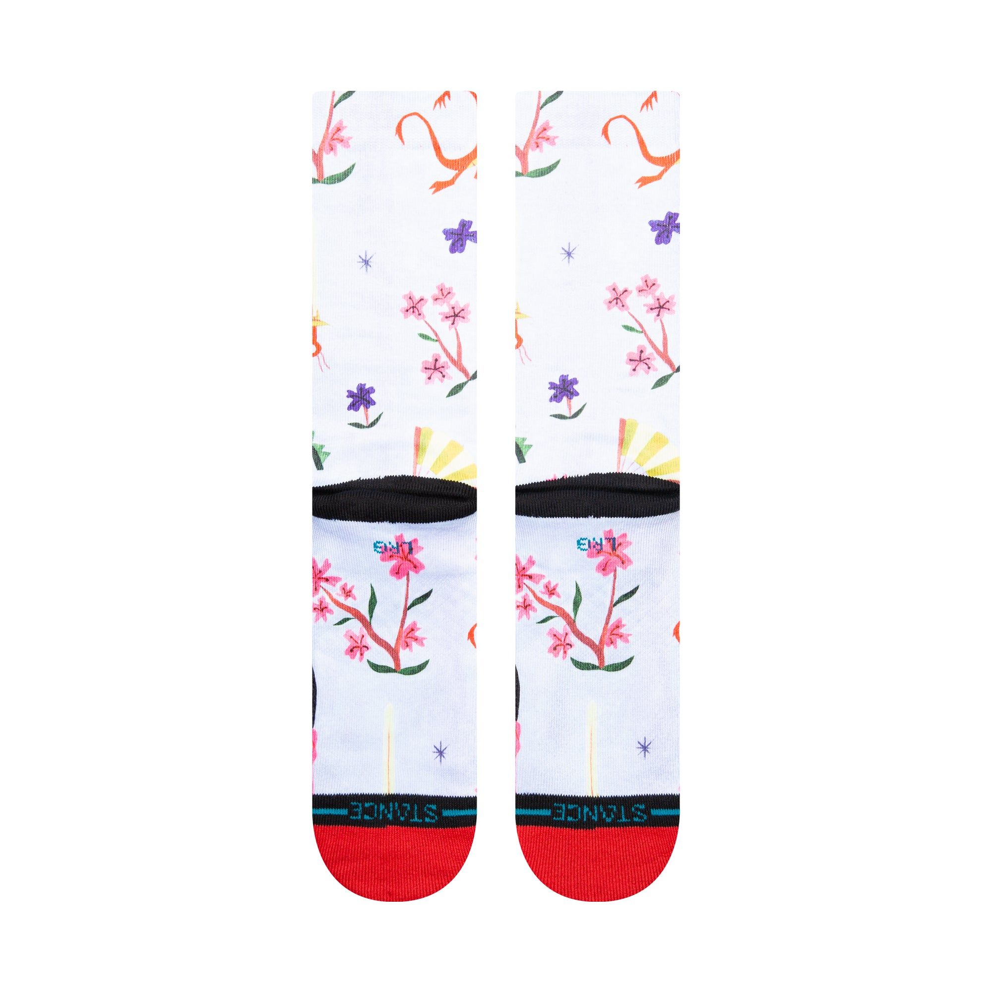 Disney 100 x Estée Preda x Stance Mulan Crew Socks sold by Stance product image thumbnail 3