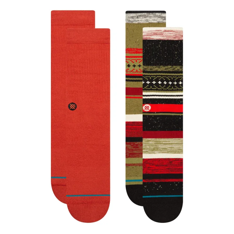 Merry Merry Crew Socks 2 Pack sold by Stance