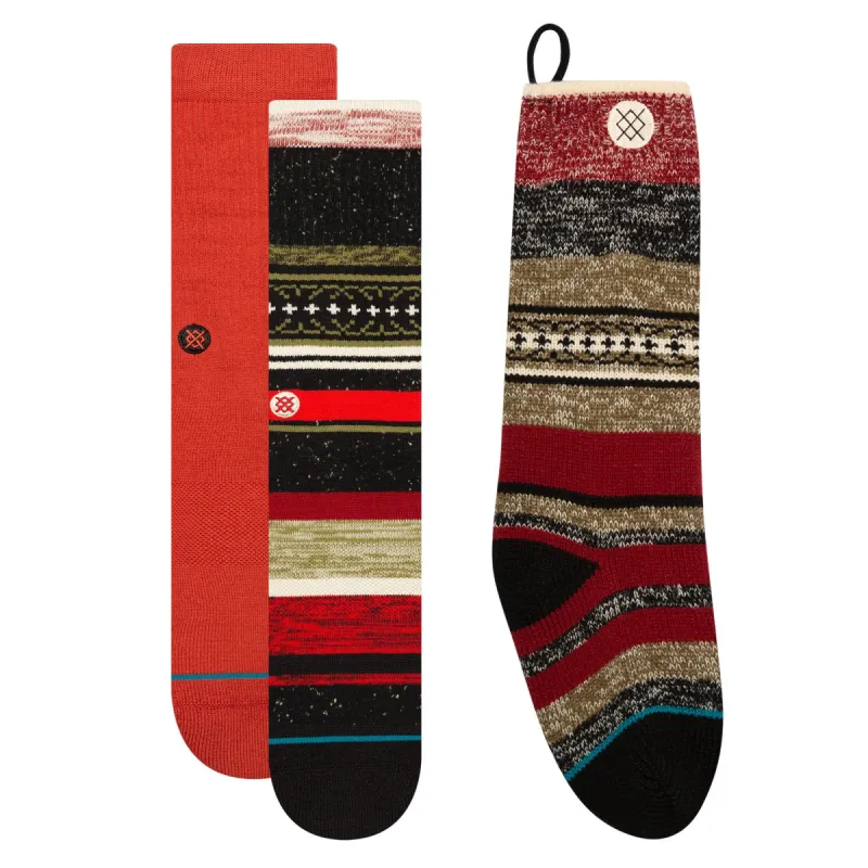 Stance Merry Merry Crew Socks Stocking Set sold by Stance