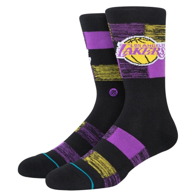 Los Angeles Lakers Cryptic Crew Socks sold by Stance