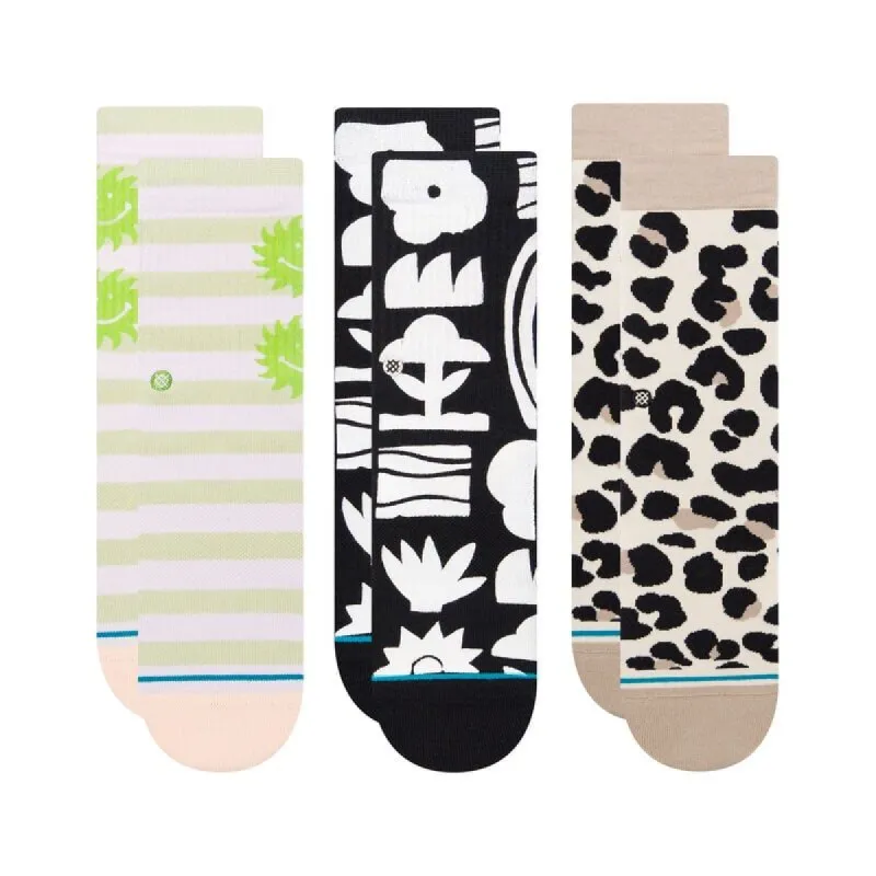 Womens Spot On Crew Socks 3 Pack sold by Stance