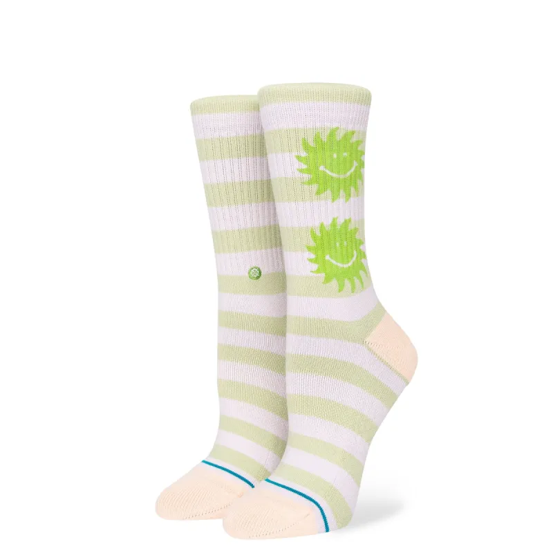 Womens Smiley Crew Socks sold by Stance