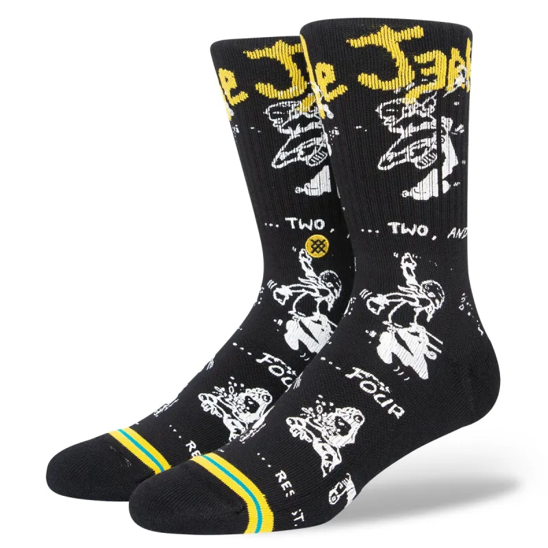Circle Jerks x Stance Circle Jerks Crew Socks sold by Stance