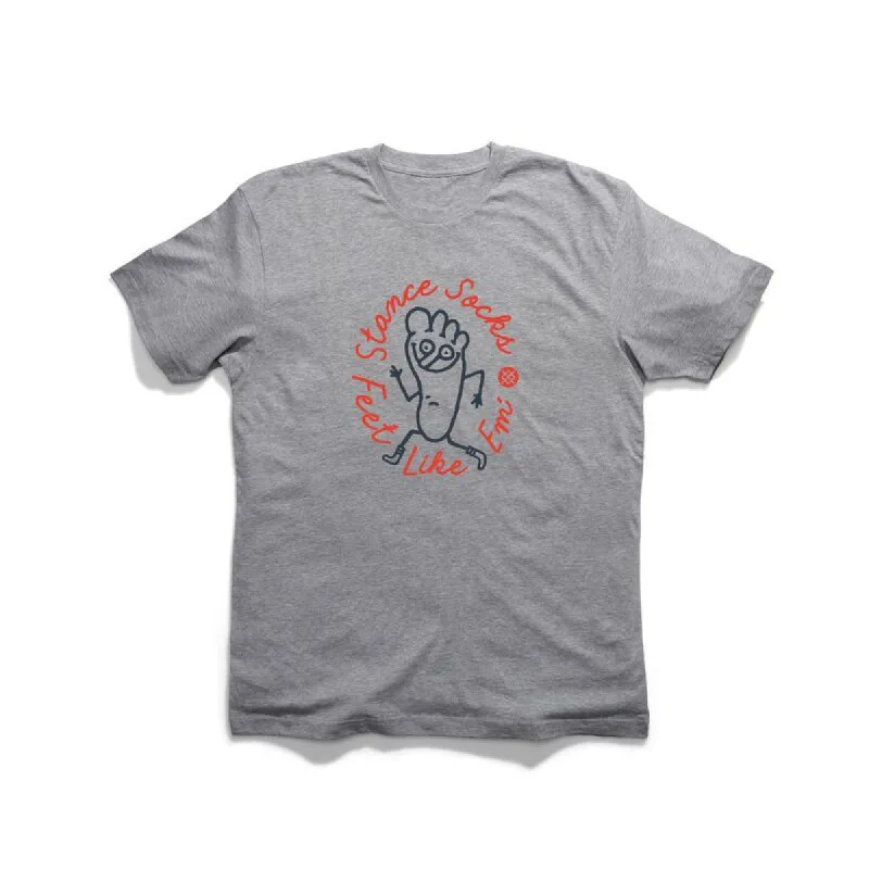 Happy Foot T-Shirt sold by Stance