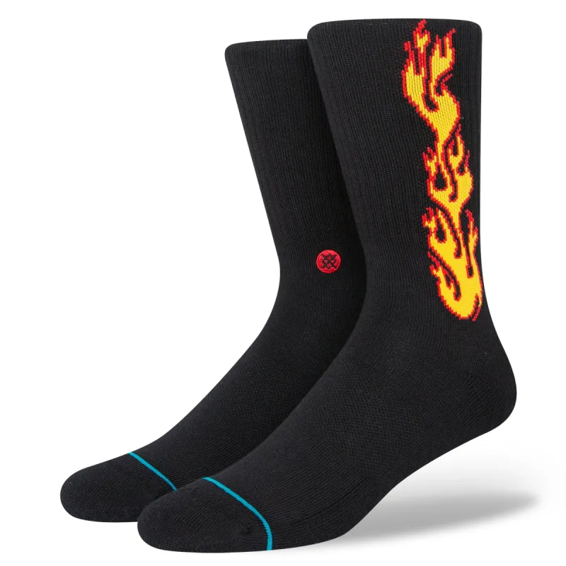 Chippa Wilson x Stance Flammed Crew Socks sold by Stance