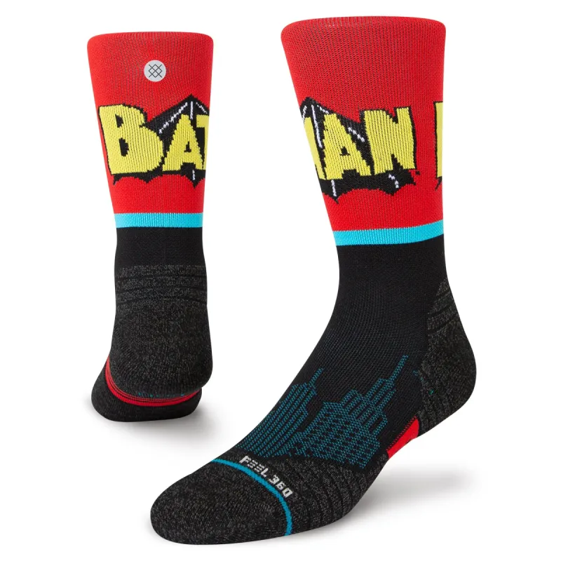 Batman x Stance Batman Comic Mid Crew Socks sold by Stance