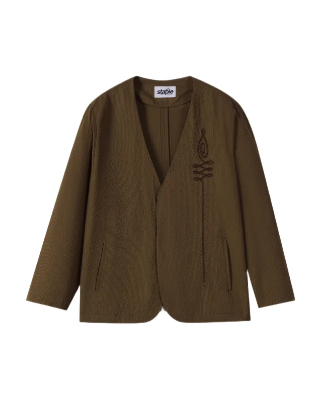 Bryant Emb Cardigan sold by Staple