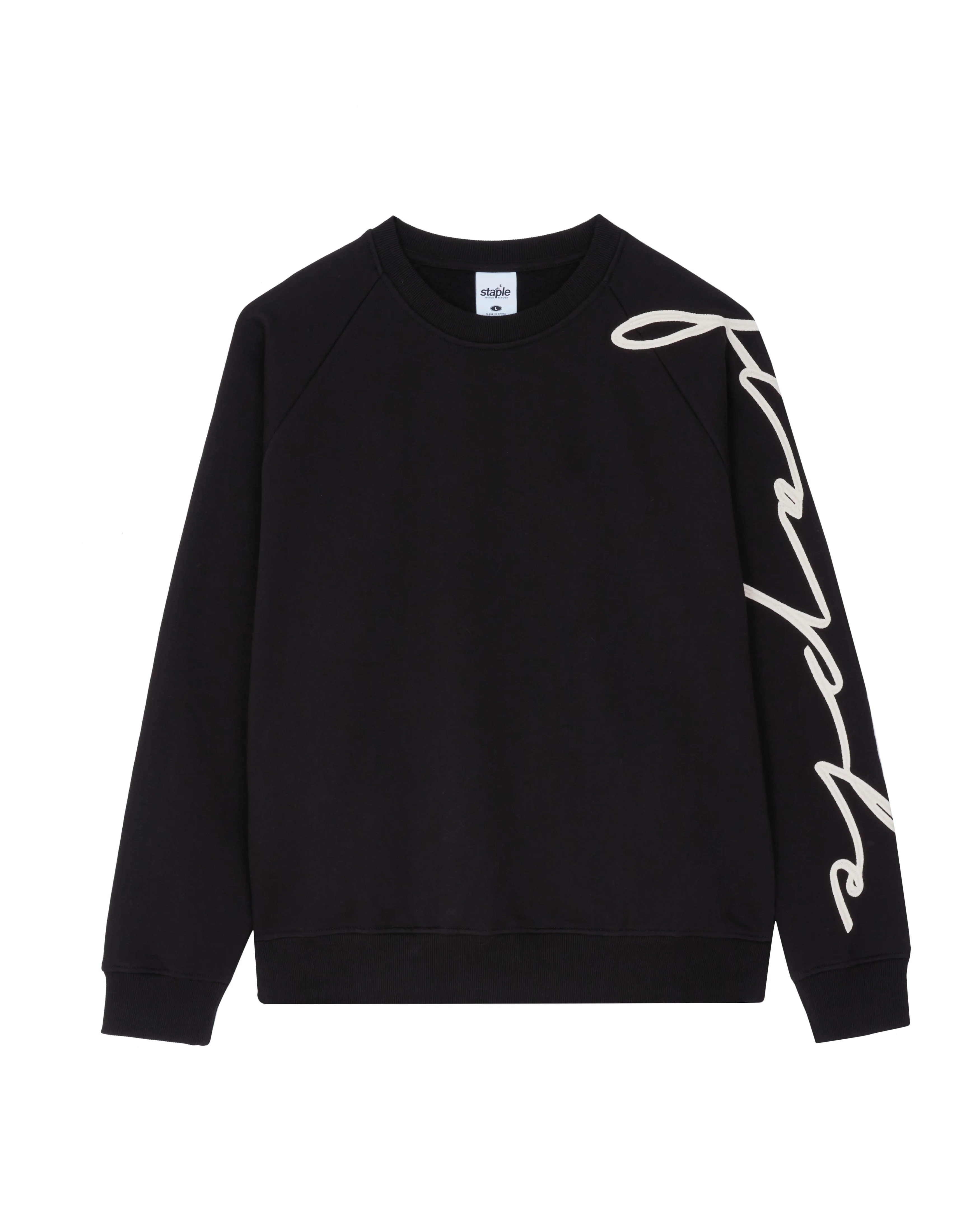 Script Crewneck sold by Staple