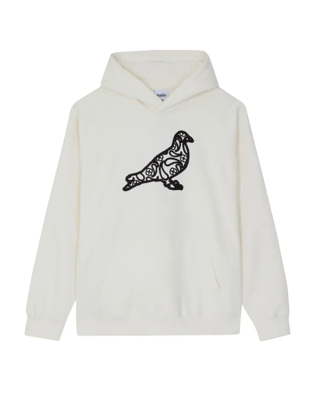 Chainstitch Pigeon Hoodie sold by Staple