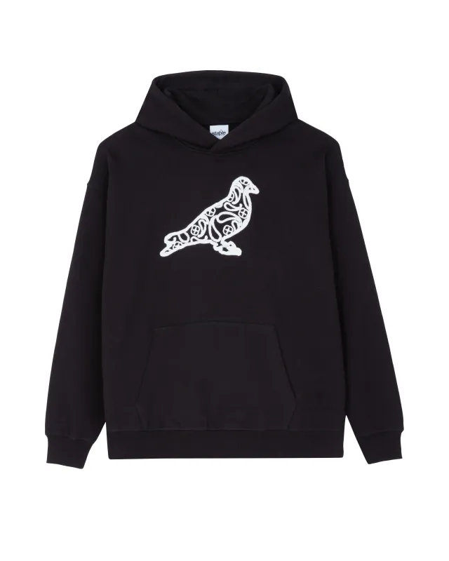 Chainstitch Pigeon Hoodie sold by Staple
