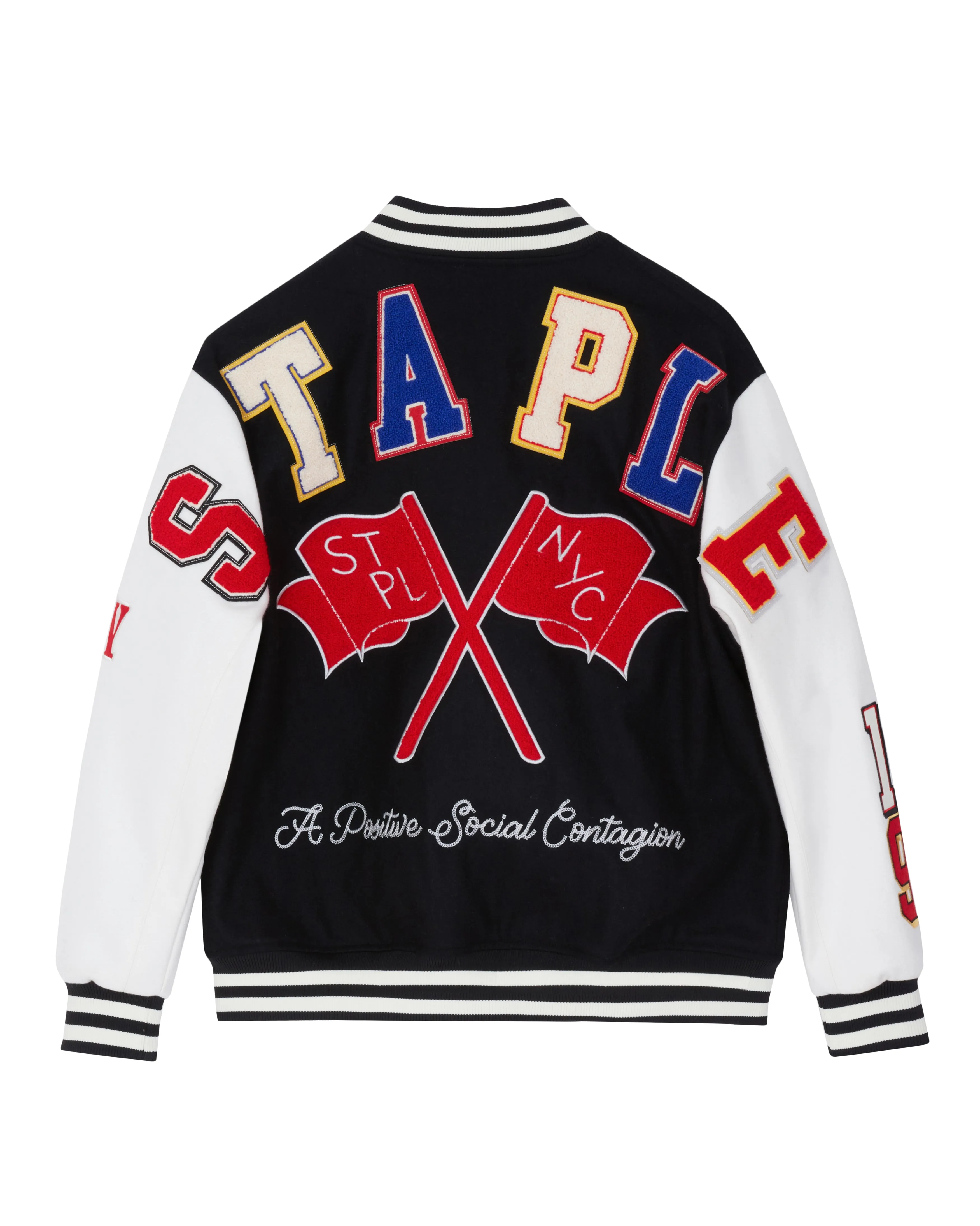 Flags Varsity Jacket sold by Staple product image thumbnail 2