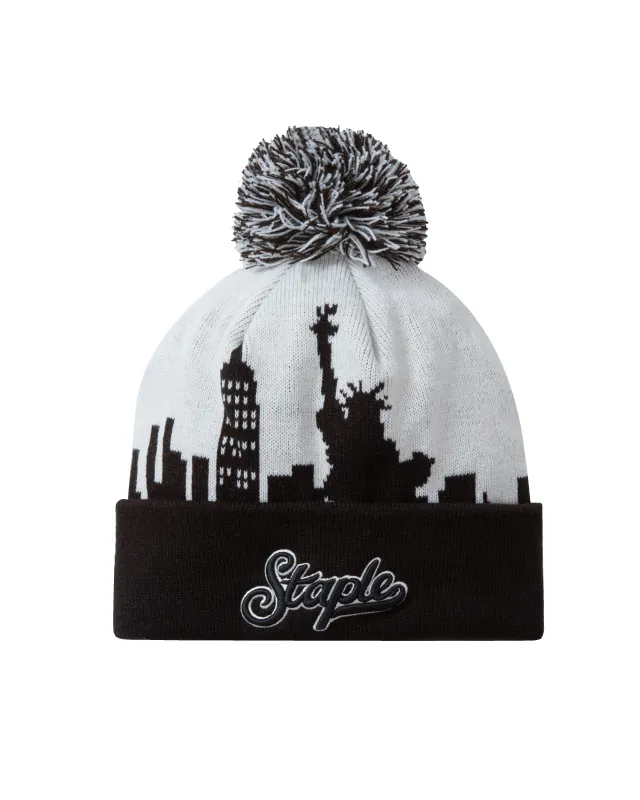 NY Nightline Beanie made by Staple