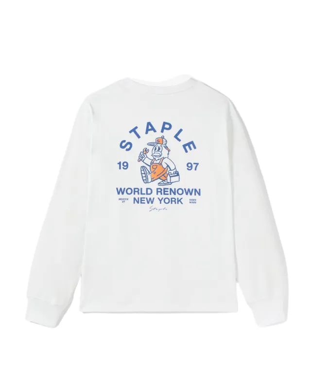 Mechanic L/S Tee sold by Staple