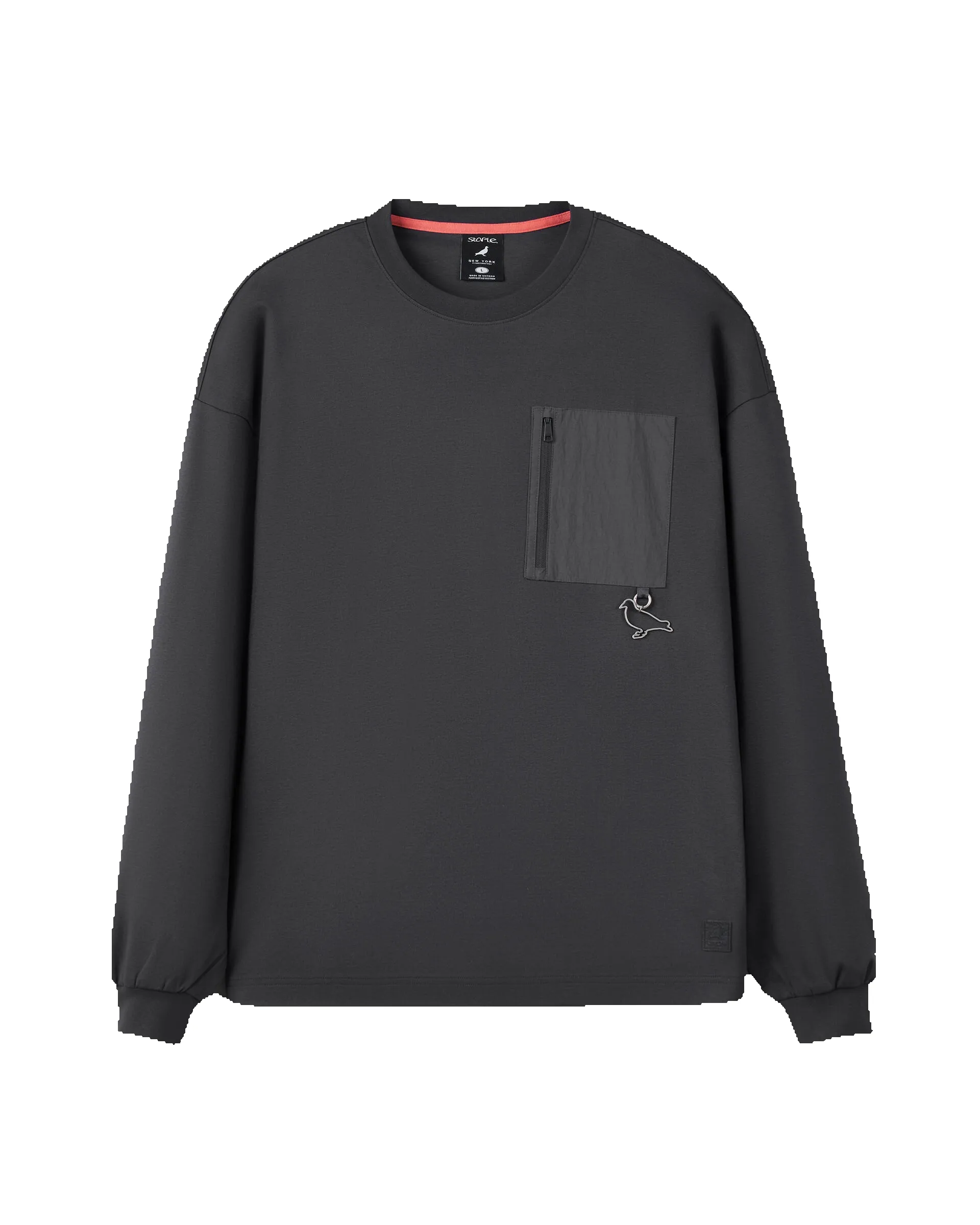 Ludlow L/S Pocket Tee sold by Staple