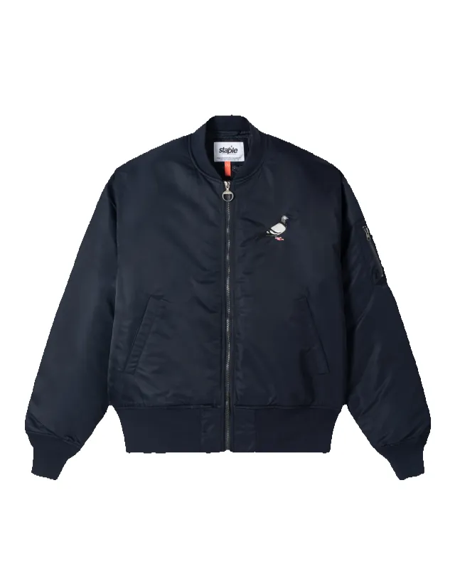 Pigeon Logo Bomber Jkt sold by Staple