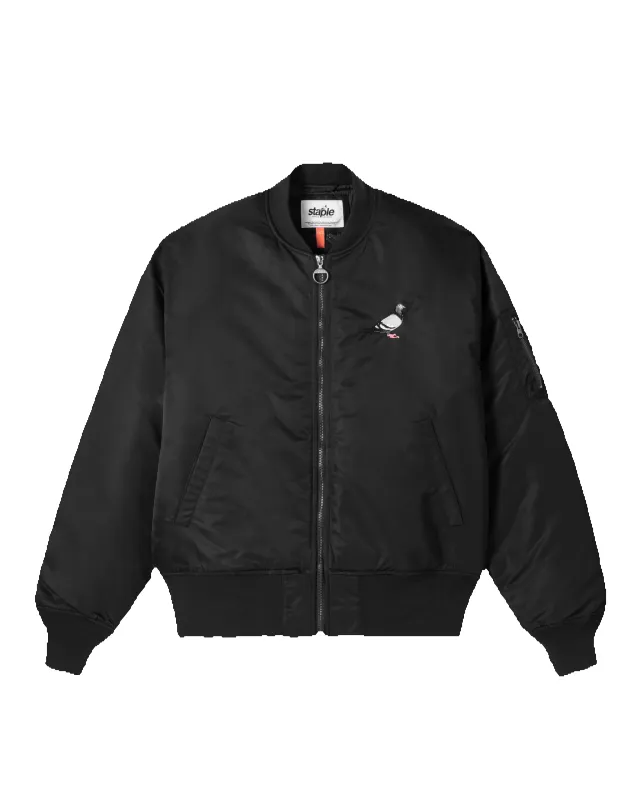 Pigeon Logo Bomber Jkt sold by Staple