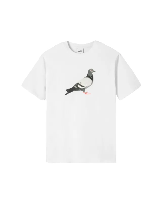 Pigeon Logo Tee sold by Staple