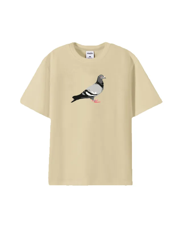 Pigeon Logo Tee sold by Staple