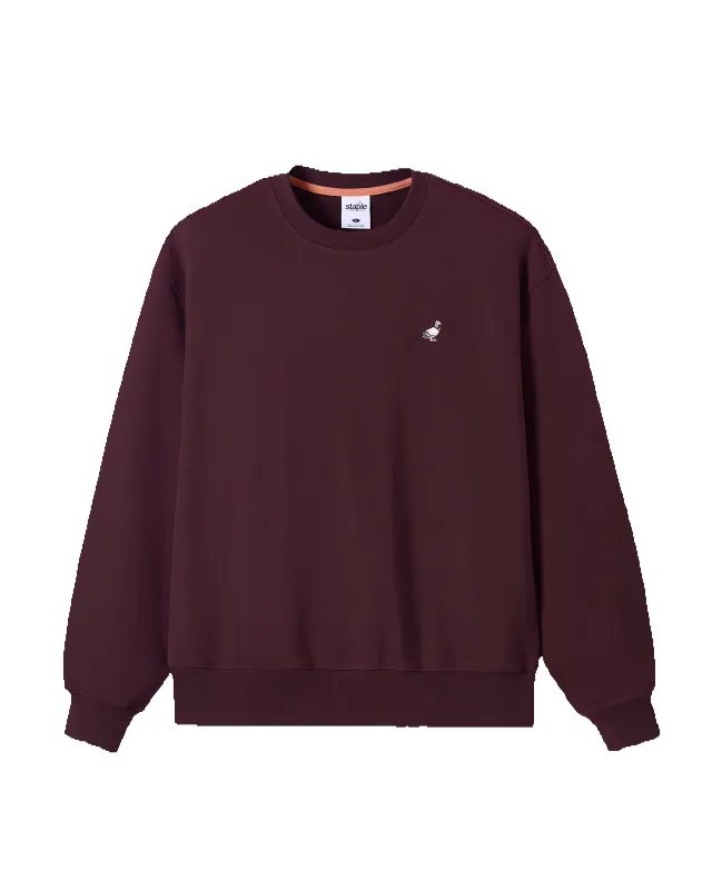 Emb Pigeon Crewneck sold by Staple