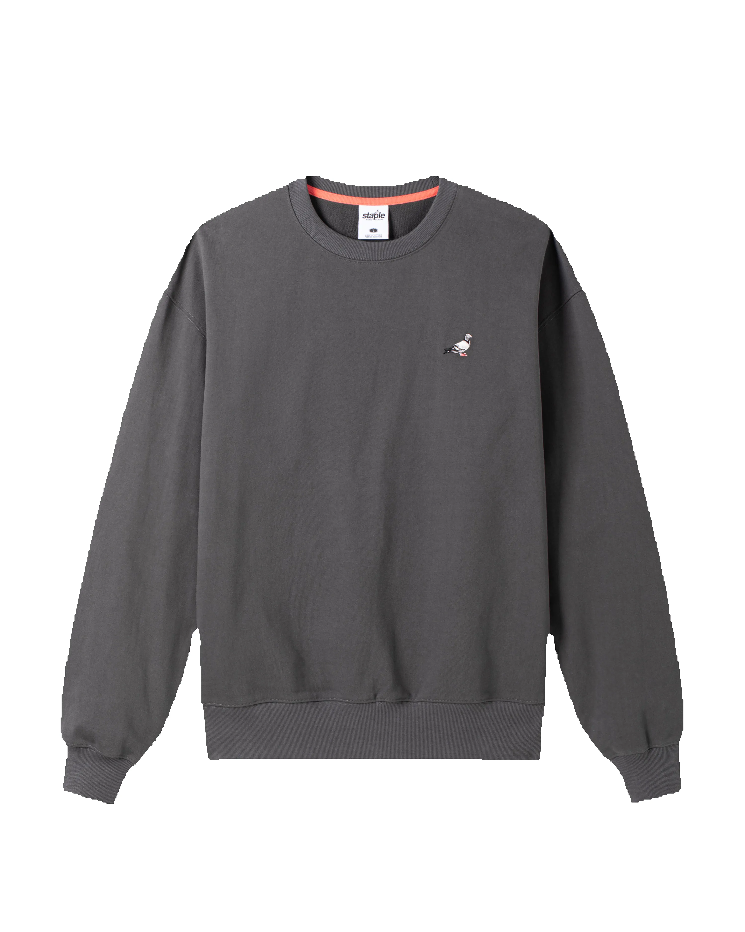 Emb Pigeon Crewneck sold by Staple