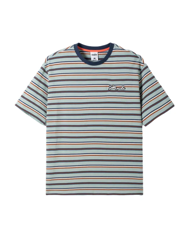 Carlyle Striped Tee made by Staple