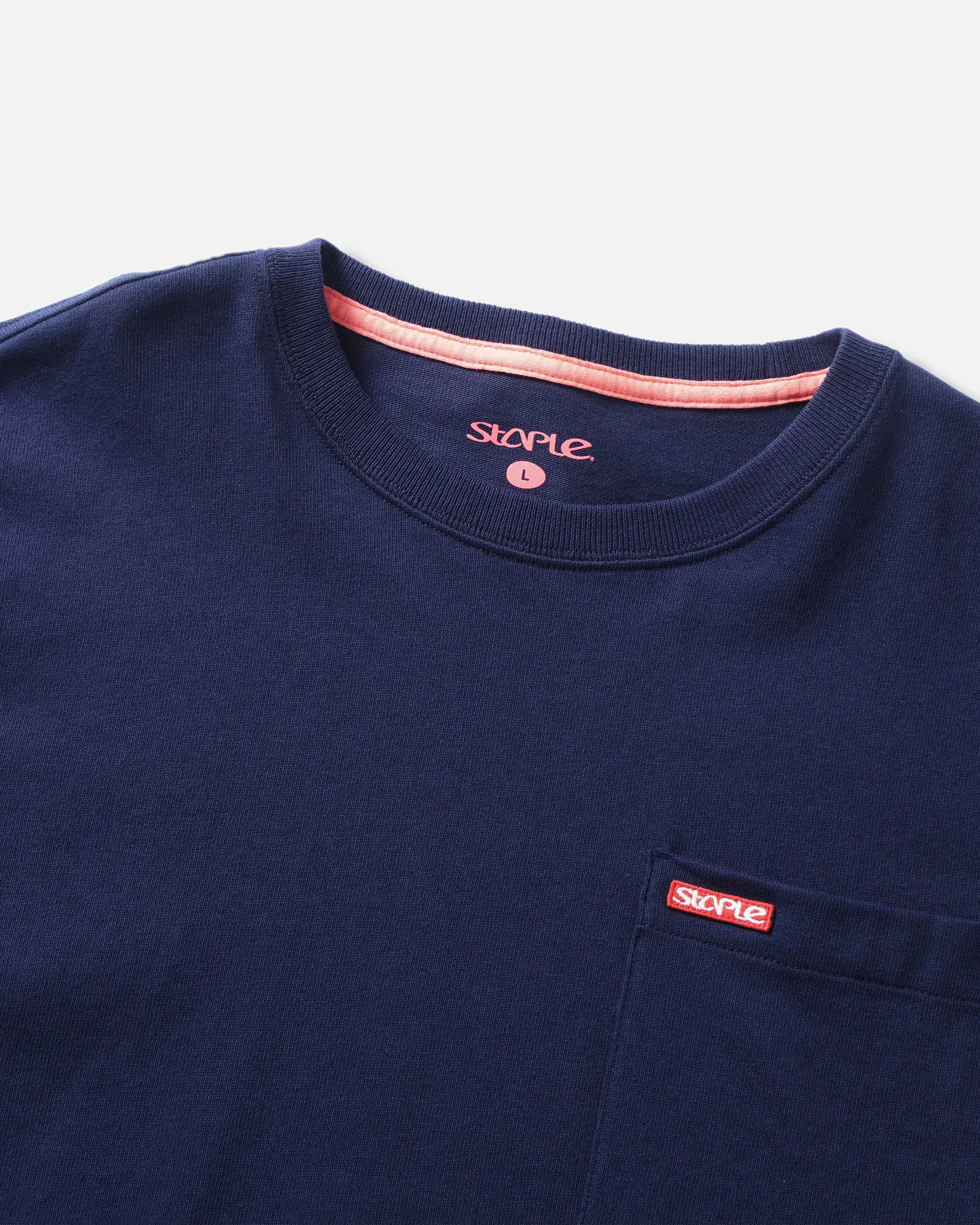 L/S Bar Logo Pkt Tee sold by Staple product image thumbnail 3