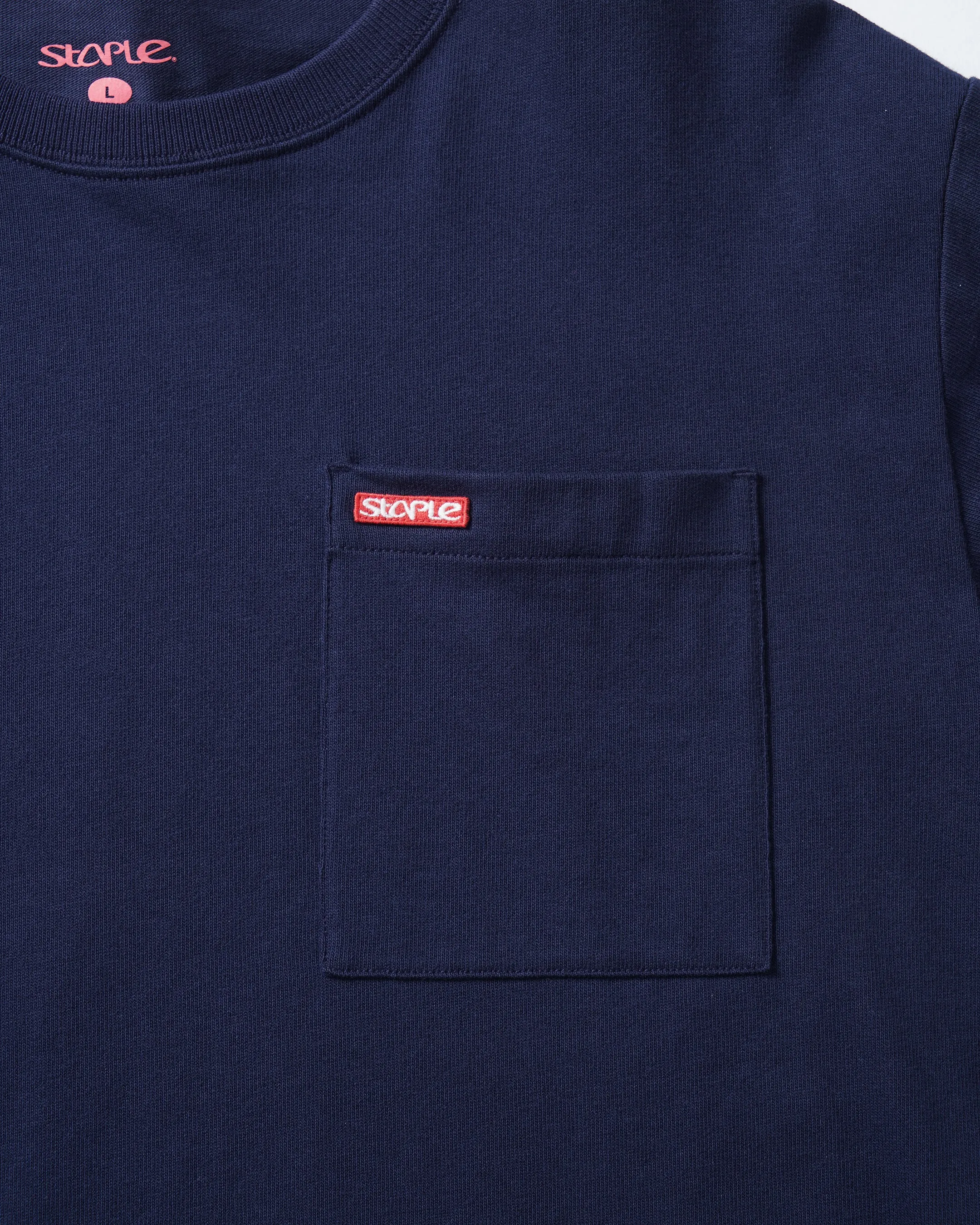 L/S Bar Logo Pkt Tee sold by Staple product image thumbnail 4