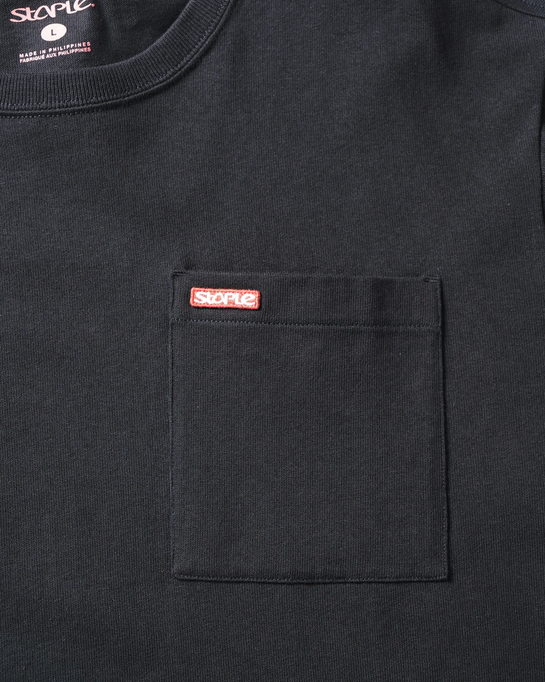 L/S Bar Logo Pkt Tee sold by Staple product image thumbnail 5