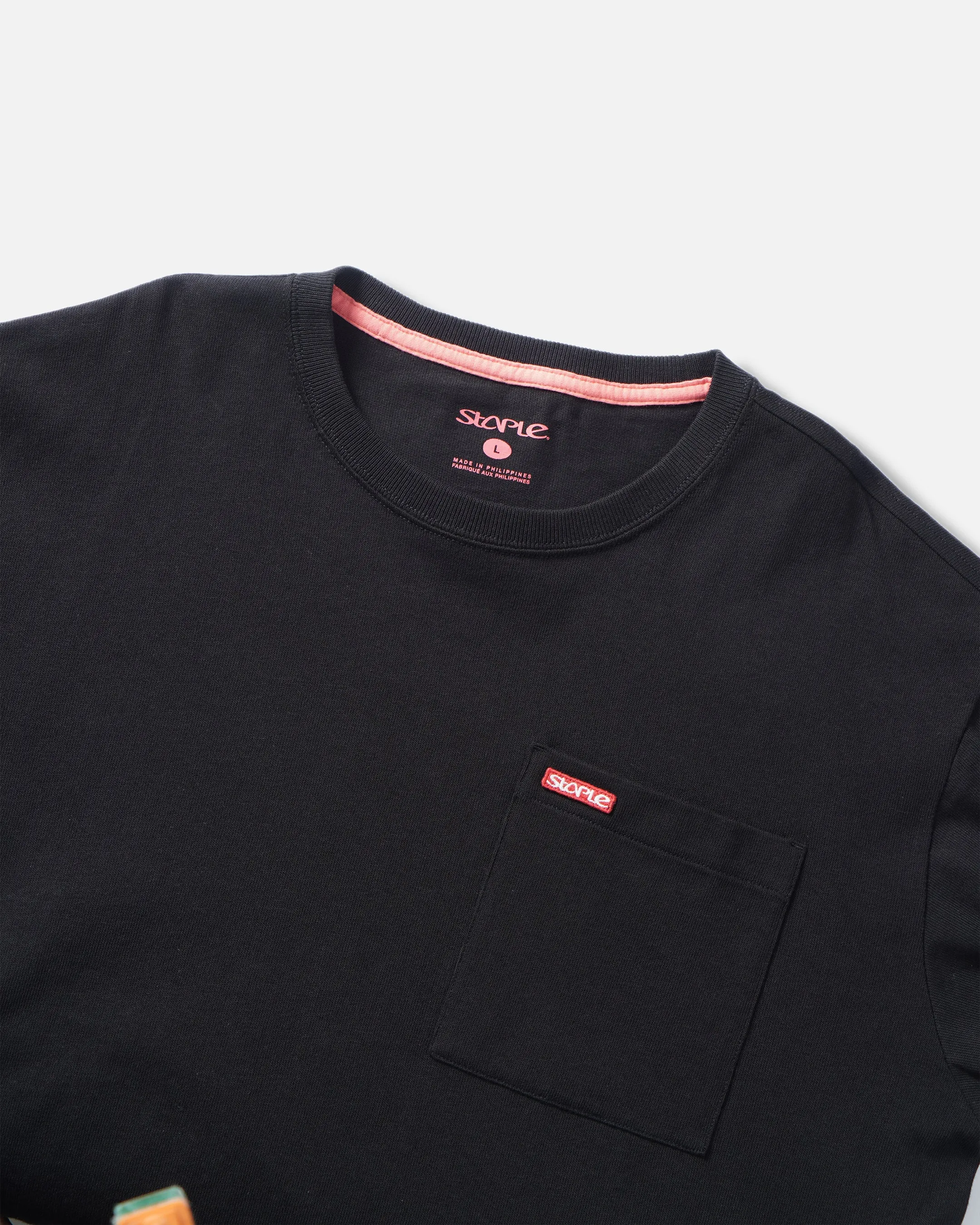 L/S Bar Logo Pkt Tee sold by Staple product image thumbnail 4