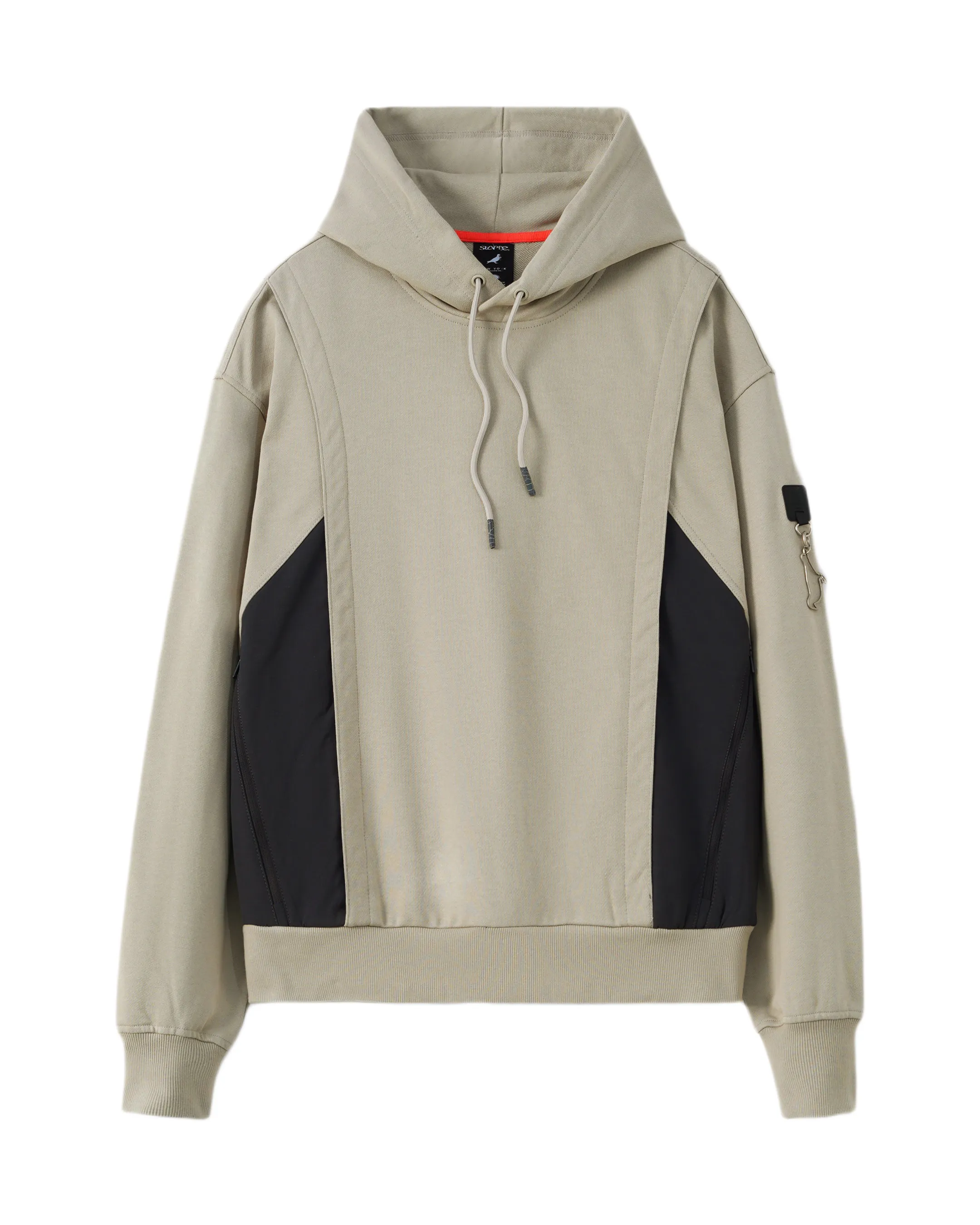 Carnegie Pieced Hoodie sold by Staple