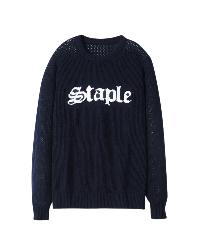 Wetlands Logo Sweater made by Staple