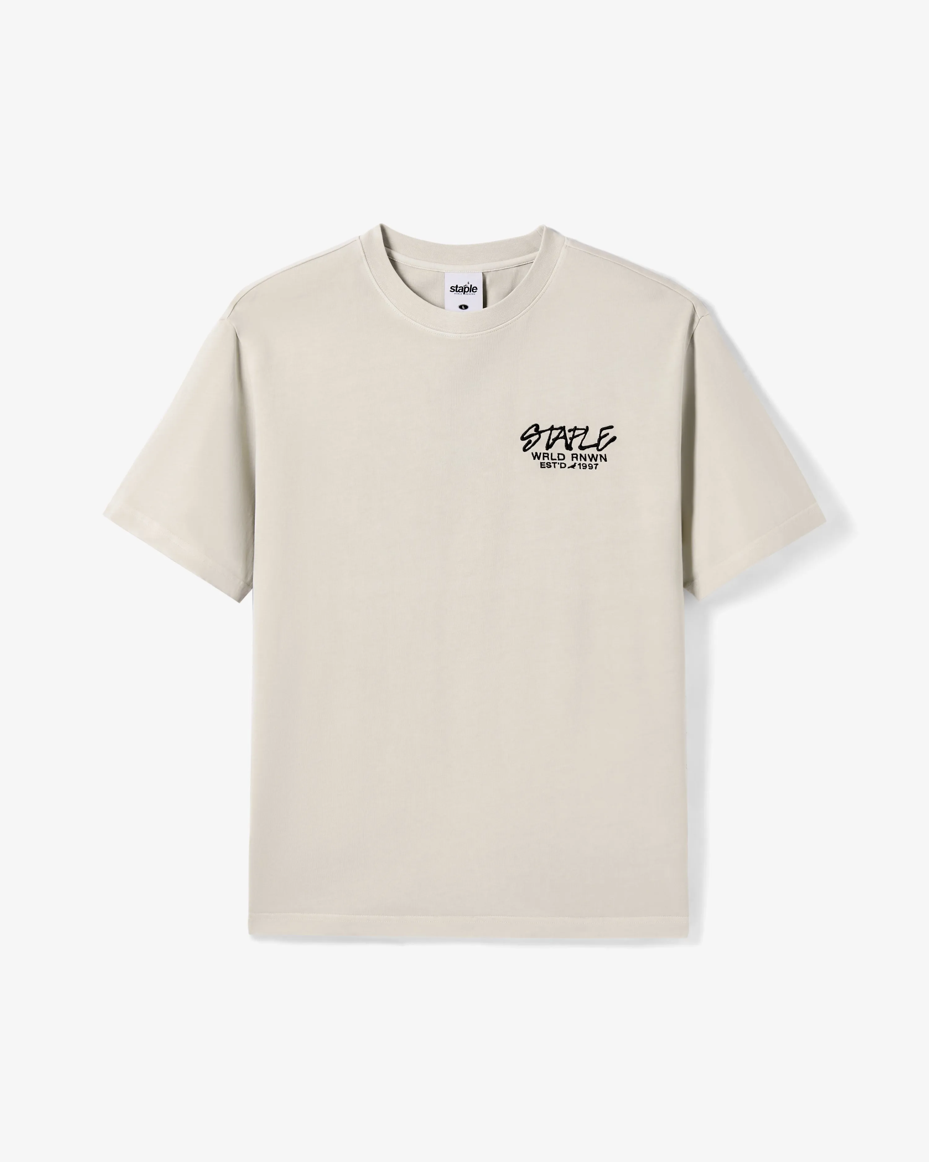 Evergreen Washed Tee sold by Staple
