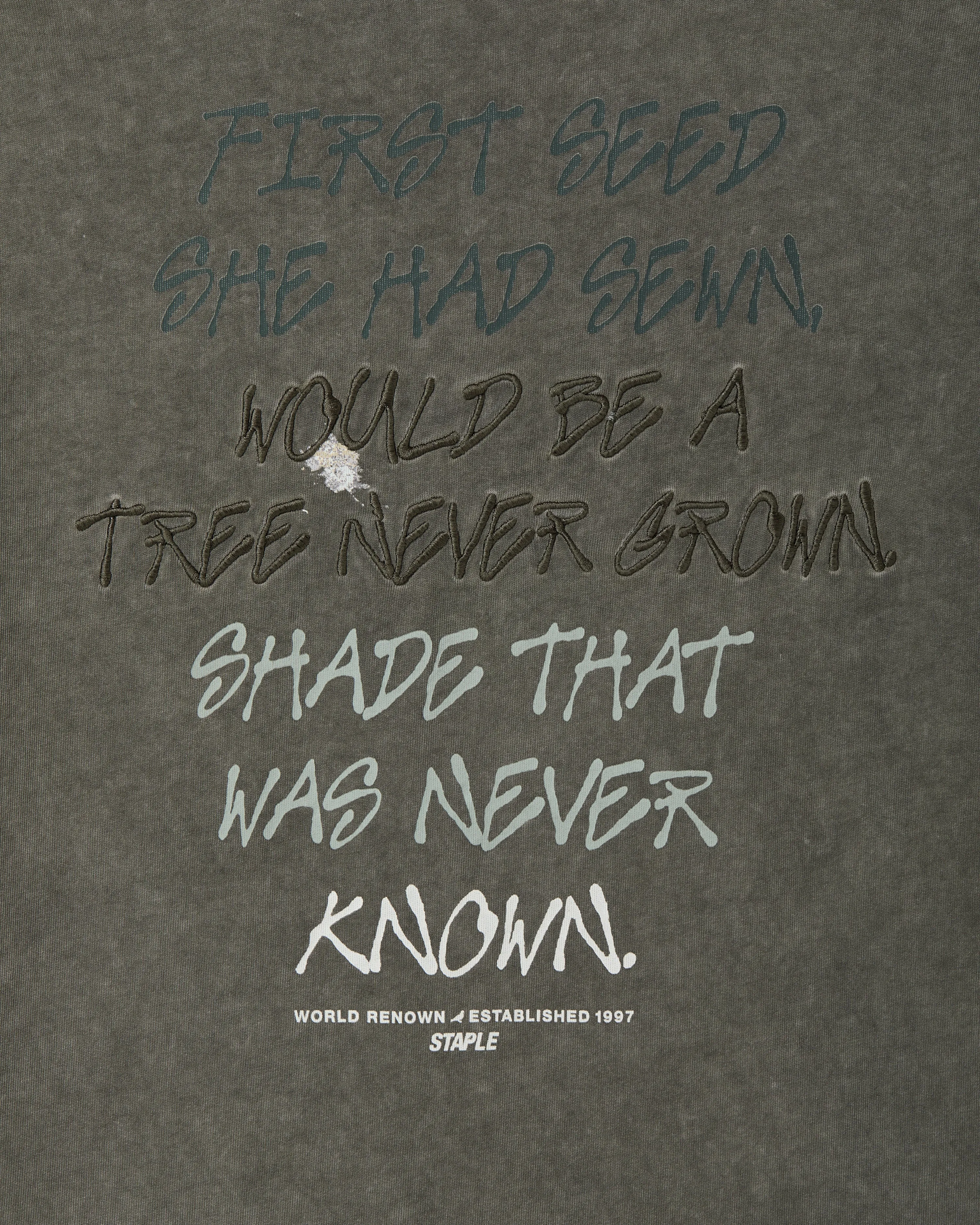 Evergreen Washed Tee sold by Staple product image thumbnail 5